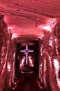 Salt Cathedral in Zipaquira, Colombia Royalty Free Stock Photo