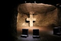 Salt Cathedral in Zipaquira, Colombia Royalty Free Stock Photo