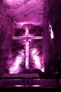 Salt cathedral in Zipaquira Colombia
