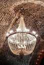 The salt cave chandelier