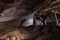 Salt chamber deep undeground - Wieliczka Salt Mine Royalty Free Stock Photo