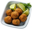 Salt cod fritters Royalty Free Stock Photo
