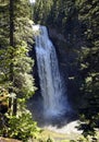 Salt Creek waterfall in the Columbia River Gorge Scenic Area, Oregon, USA Royalty Free Stock Photo