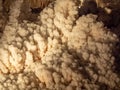 Salt crystals at the salt mountain cavern, Cardona, Spain.