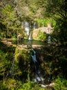 Salt de Can Batlle waterfall in la Garrotxa, Catalonia