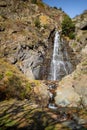 Salt de les Moles waterfall in Canillo county, Andorra