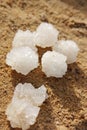Salt of Dead Sea Royalty Free Stock Photo