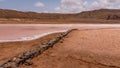 Salt deposits in Cape Verde