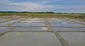 Salt evaporation in Brittany.