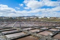 Salt evaporation pond