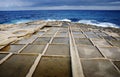 Salt evaporation ponds