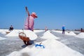 Salt farming in Thailand