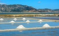 Salt field at Cam Ranh town, Khanh Hoa, Vietnam