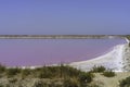 Salt flats at Margherita di Savoia, Apulia, Italy