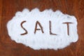 Salt grains