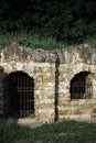 Salt grottoes in Kuzminsky park