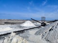 Salt Hills Drying in the Sun