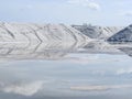 Salt Hills Drying in the Sun