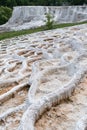 Salt hills in Egerszalok, Hungary