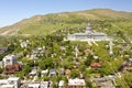 Salt Lake City Capitol building and neighborhood. Royalty Free Stock Photo