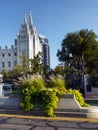 Salt Lake City Mormon Temple, Utah Royalty Free Stock Photo