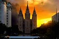 Salt Lake City, Mormons Temple, Utah, USA