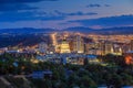 Salt Lake City skyline Utah Royalty Free Stock Photo