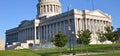 Salt Lake City, SLC, the capital. Utah State Capitol inside and out. Salt Lake Temple. Royalty Free Stock Photo