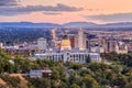 Salt Lake City, Utah at night