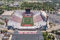 Aerial view of University of Utah Stadium