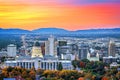 Salt Lake City, Utah, USA Downtown Cityscape Royalty Free Stock Photo