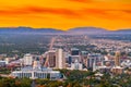 Salt Lake City, Utah, USA Downtown City Skyline Royalty Free Stock Photo