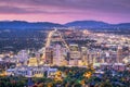 Salt Lake City, Utah, USA City Skyline Royalty Free Stock Photo