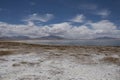 Salt Lake in the desert , Chile Royalty Free Stock Photo