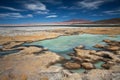 Salt lake Salar de Tara, Chile