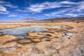 Salt lake Salar de Tara, Chile