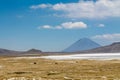 Salar on South America altiplano, Reserva Natural de Salinas y Aguada Blanca