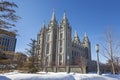 The Salt Lake Temple in Utah