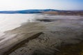 Salt Lake Tuz in the depths of the Anatolia Peninsula in Turkey