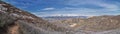 Salt Lake and Utah County Valley views from Sensei Lolo loop trail snowy mountain valley in Lone Peak UTah