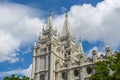 Salt Lake Utah Temple, Salt Lake City, Utah, USA Royalty Free Stock Photo