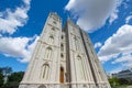 Salt Lake Utah Temple, Salt Lake City, Utah, USA Royalty Free Stock Photo