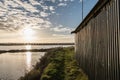 The salt marshes of Olonne Royalty Free Stock Photo