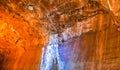 Salt mine interior in Khewra Royalty Free Stock Photo