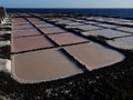 Salt mine in La Palma Island. Spain. Royalty Free Stock Photo