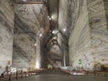 The salt mine in Slanic , Prahova County , Romania Royalty Free Stock Photo