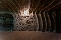 Salt mine in Soledar, Donetsk, Ukraine Royalty Free Stock Photo