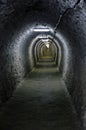 Salt mine tunnel Royalty Free Stock Photo