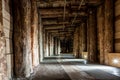 Salt miners corridors deep undeground - Wieliczka Salt Mine Royalty Free Stock Photo