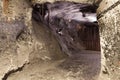 Salt miners corridors deep undeground - Wieliczka Salt Mine